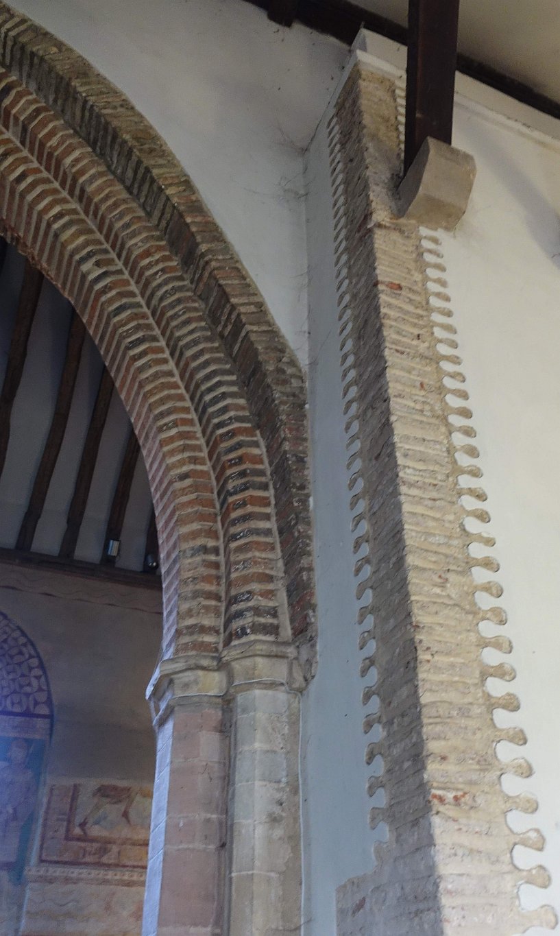 Copford - St Michael and All Angels - Decorative Plaster