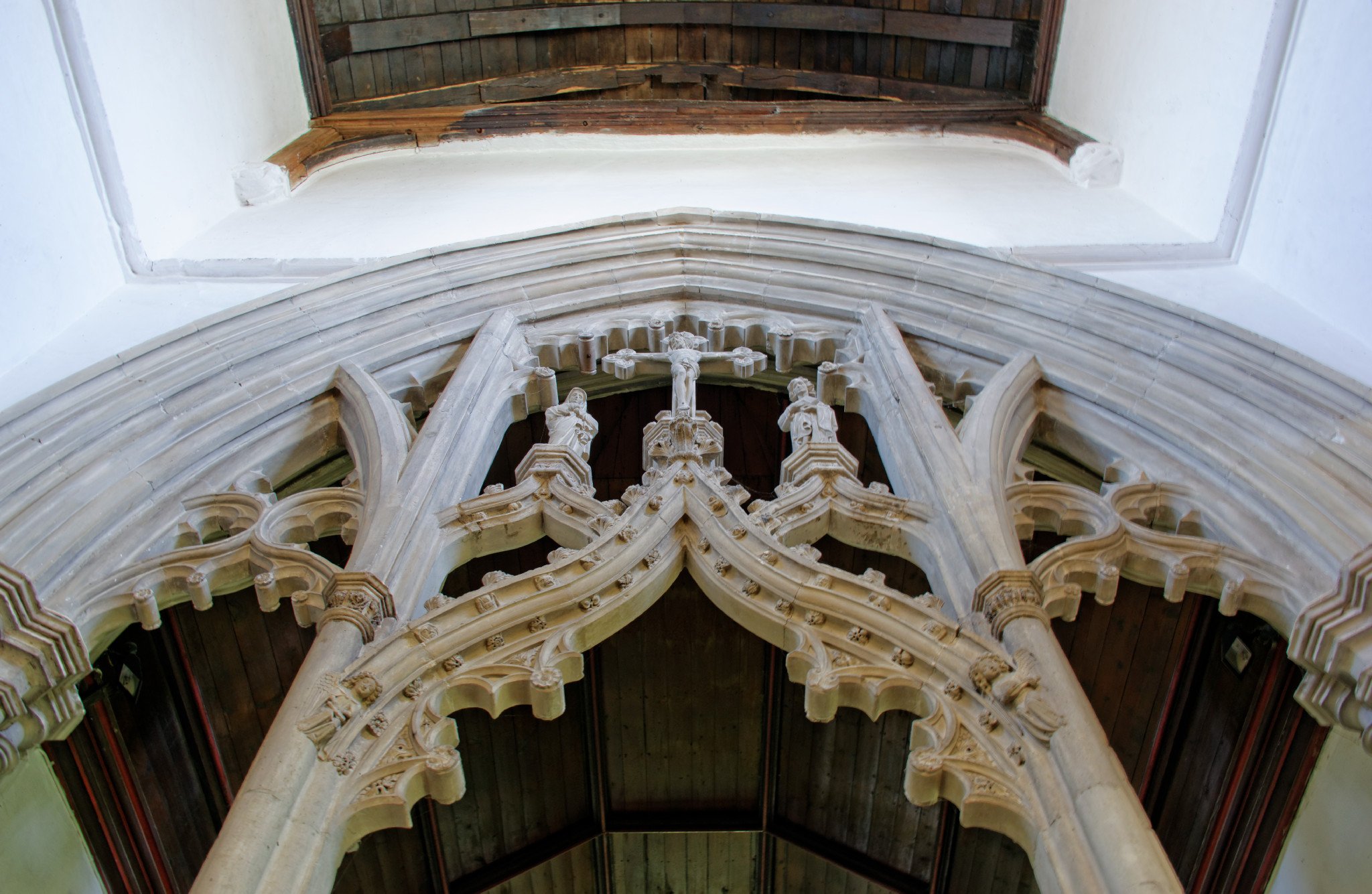Great Bardfield - St Mary - Stone Screen