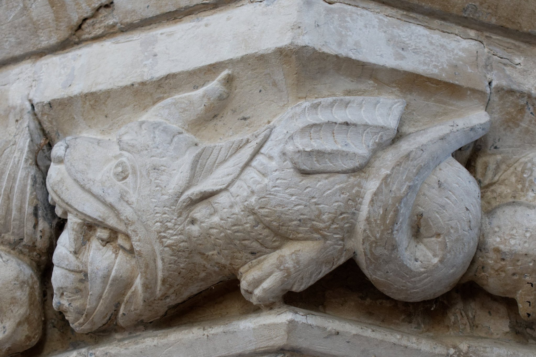 Great Bromley - St George - Carved Beast