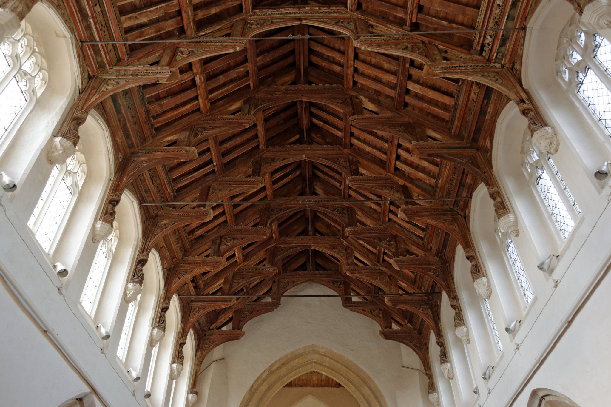 Great Bromley - St George - Hammerbeam Roof