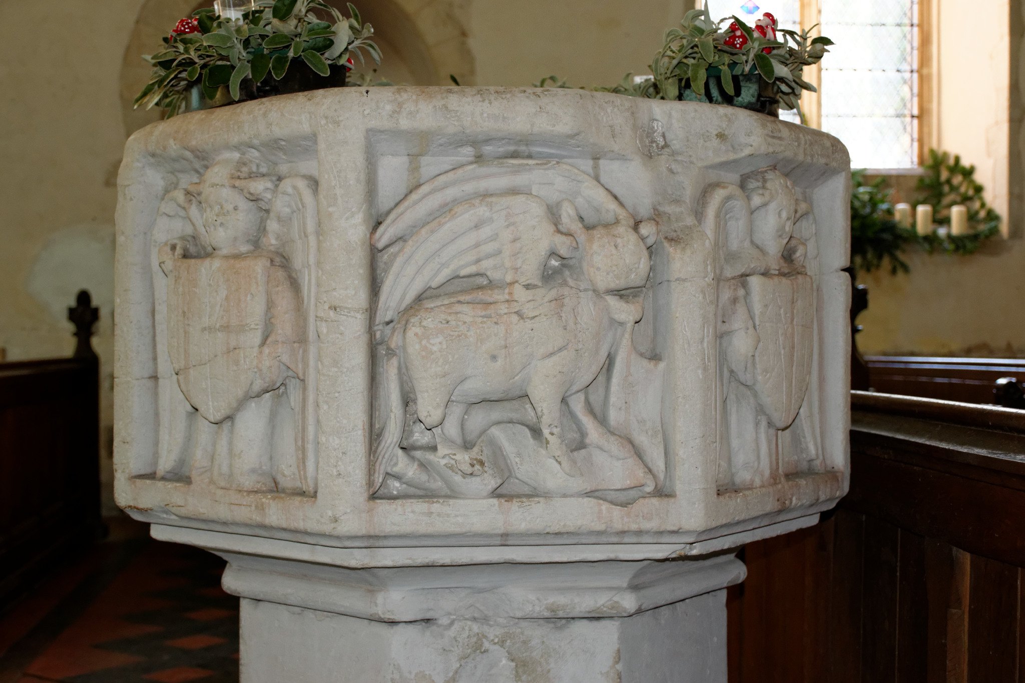 High Easter - St Mary's Font