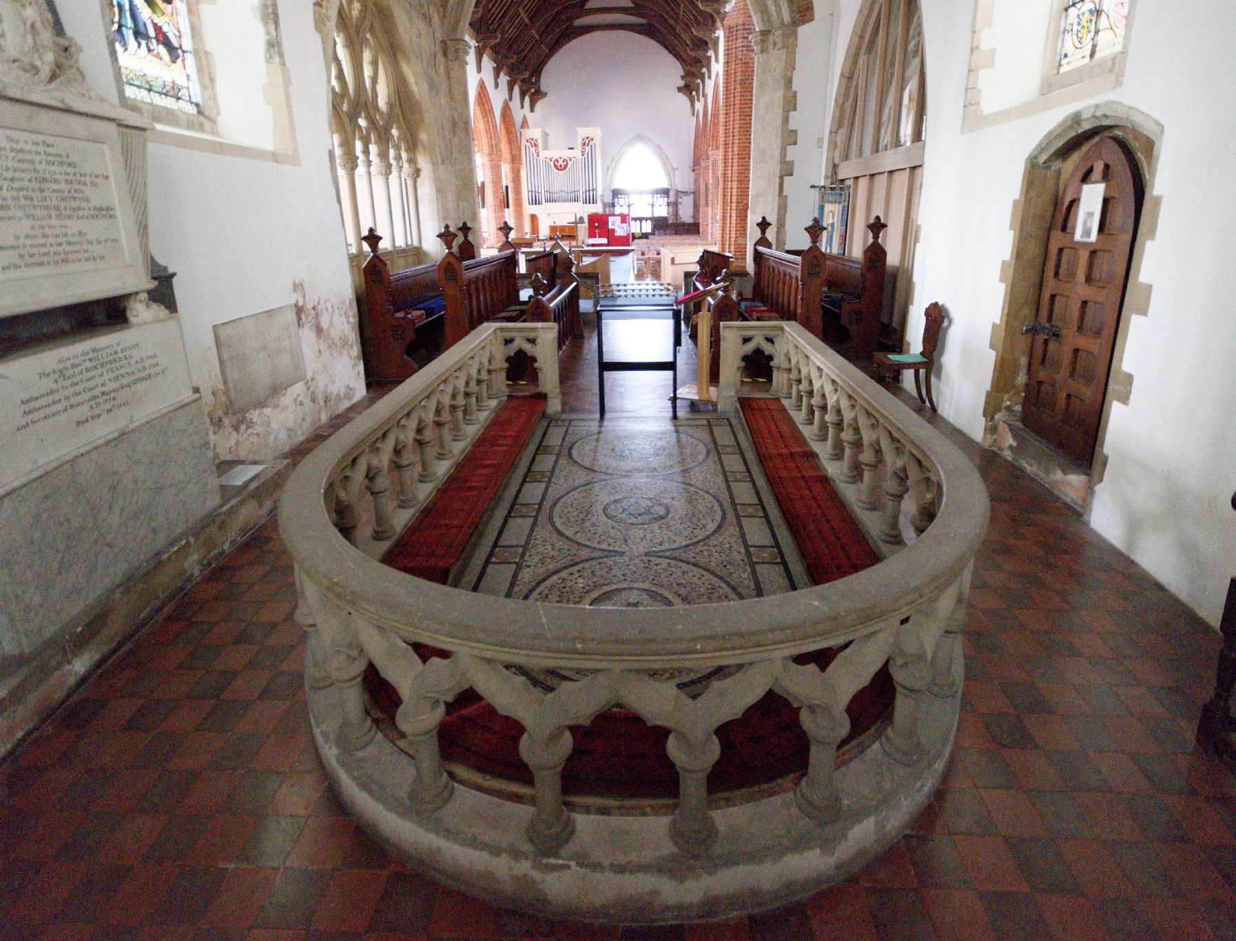 St Osyth - SS Peter & Paul - Sheepfold Rail