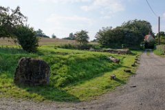 Neolithic stones  Near Edgars Farm, Lamarsh : Lamarsh, neolithic, stone