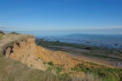 Cliff View - Walton on the Naze : Walton, Naze, cliff, erosion, beach, sea, coast