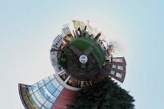 Brentwood - A World of its Own  Brentwood - St Thomas's Chapel and Baytree Centre : Brentwood, planet, 3D