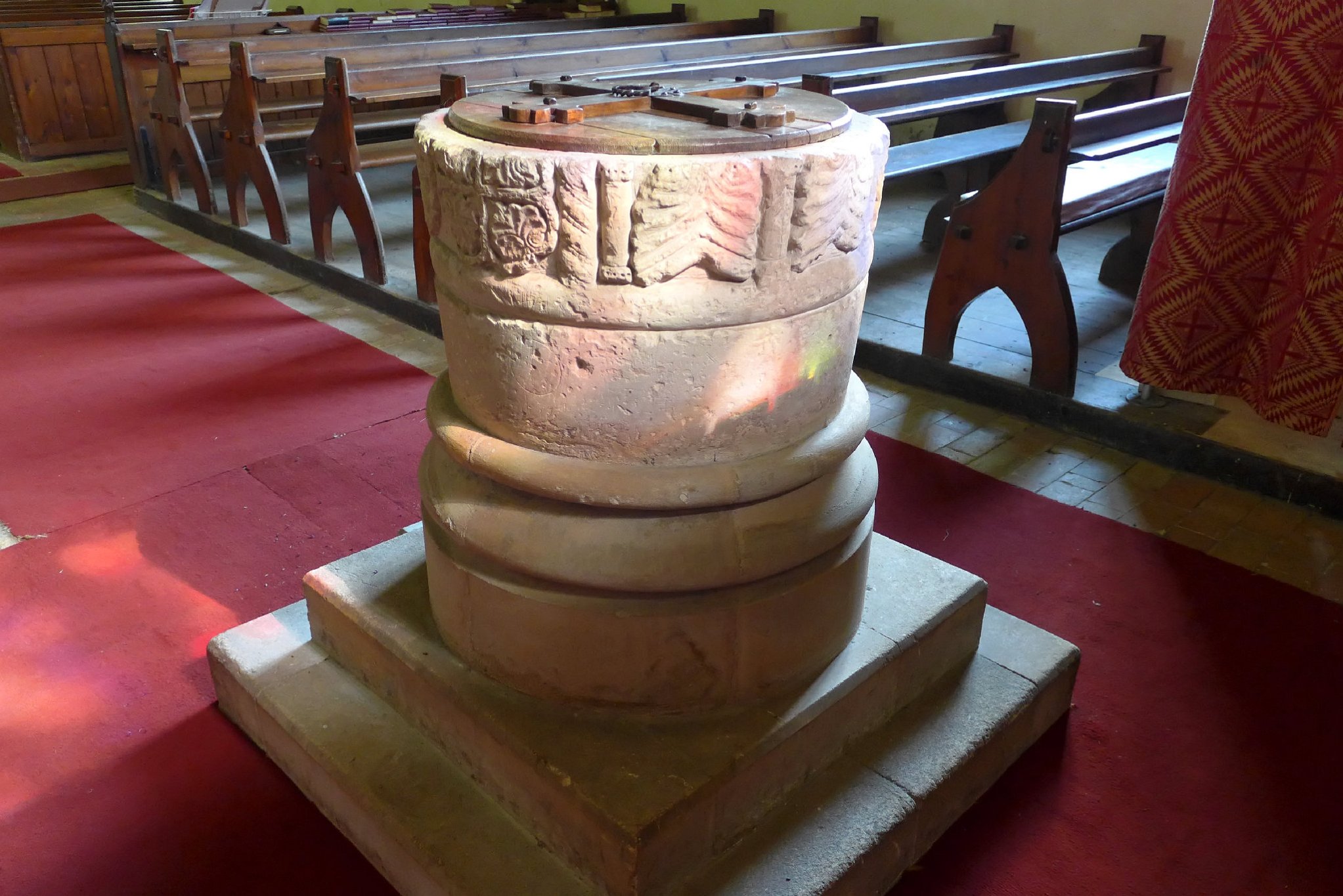 Belchamp Walter - St Mary - Font