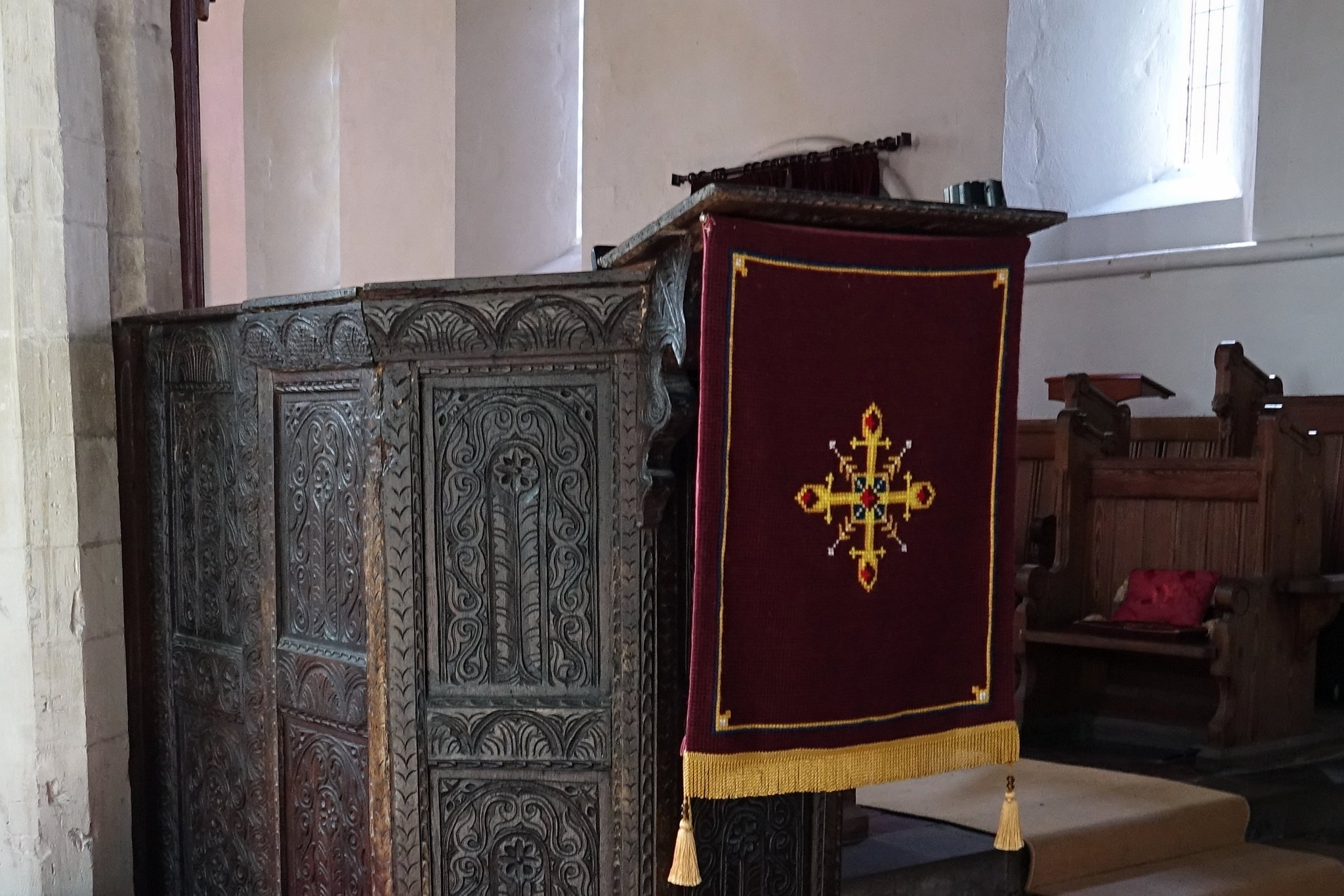 Broxted - St Mary - Tudor Pulpit