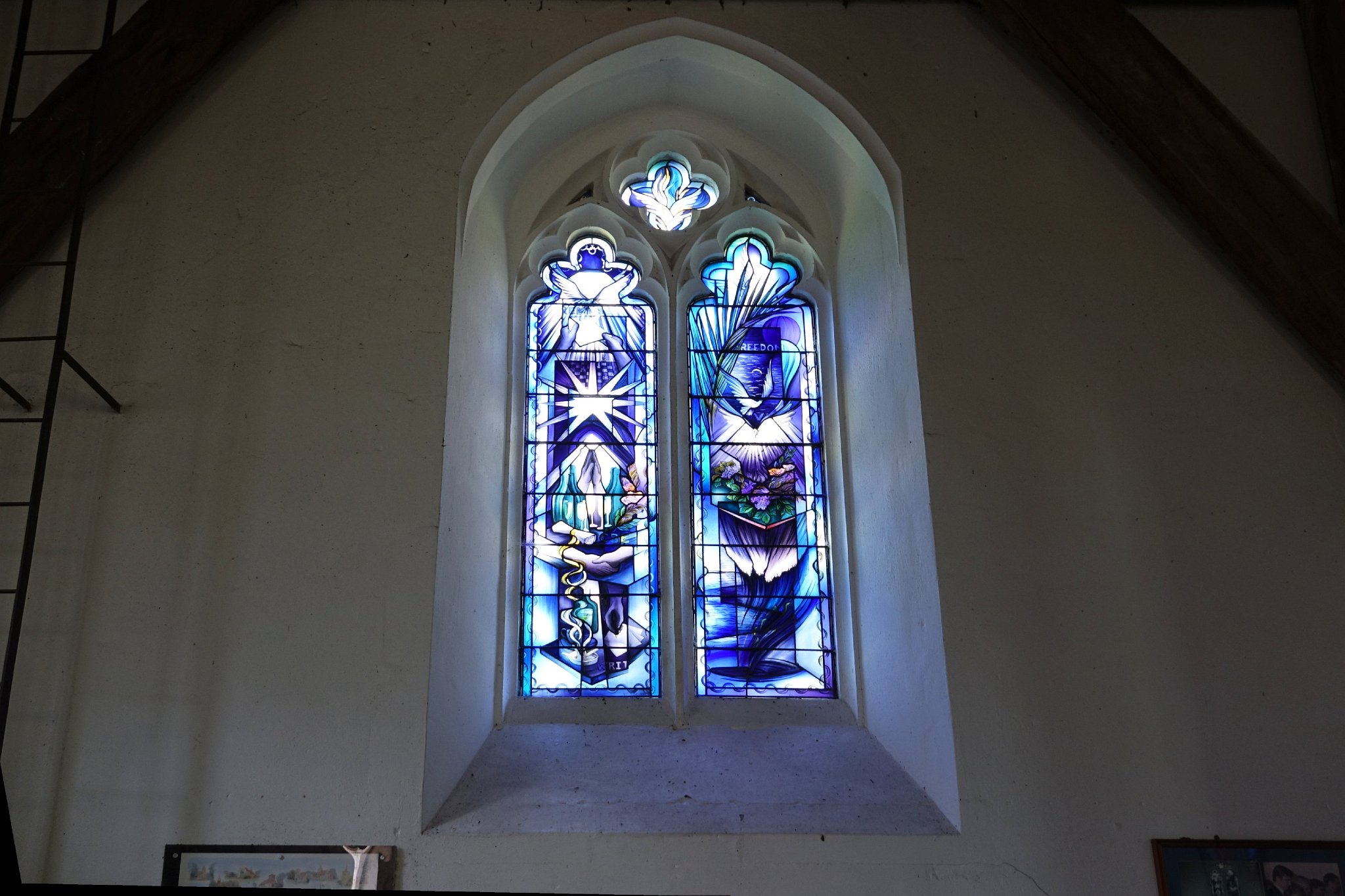 Broxted - St Mary - Hostage Window