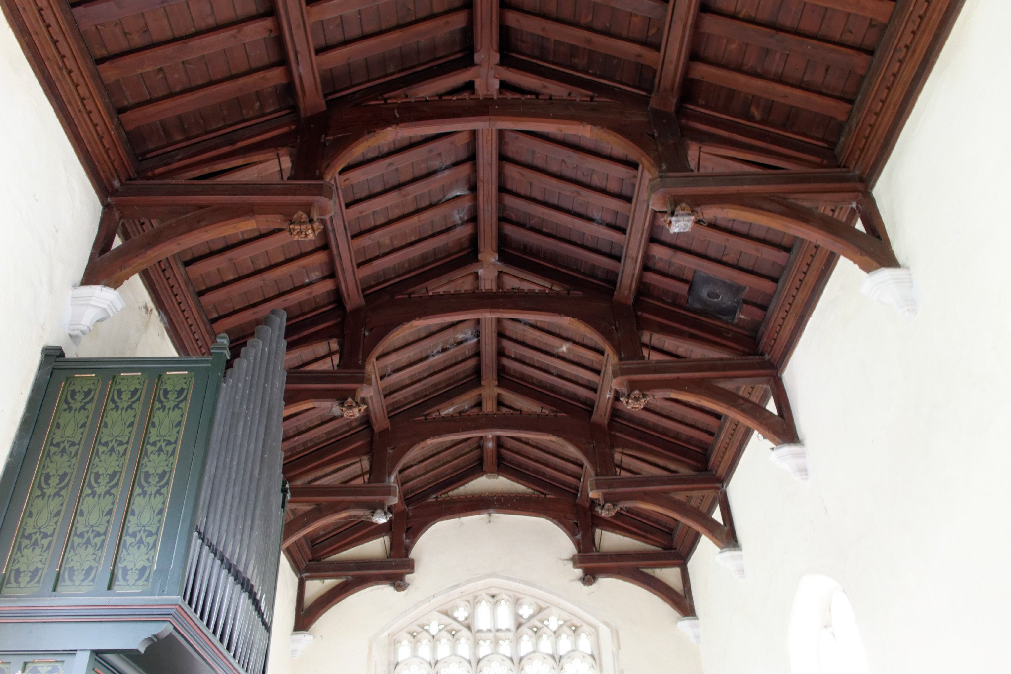 Chrishall Holy Trinity - Chancel Roof