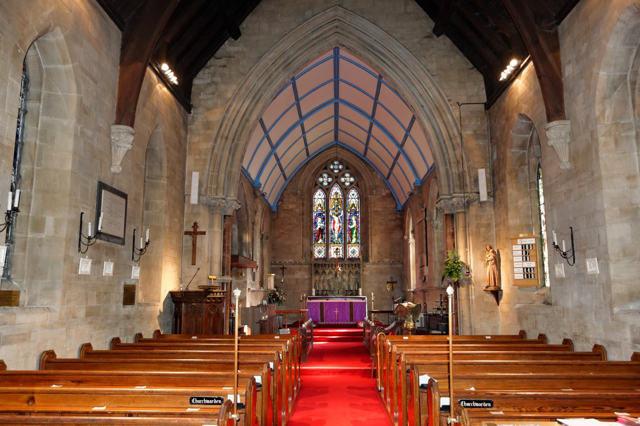 Cranham - All Saints interior