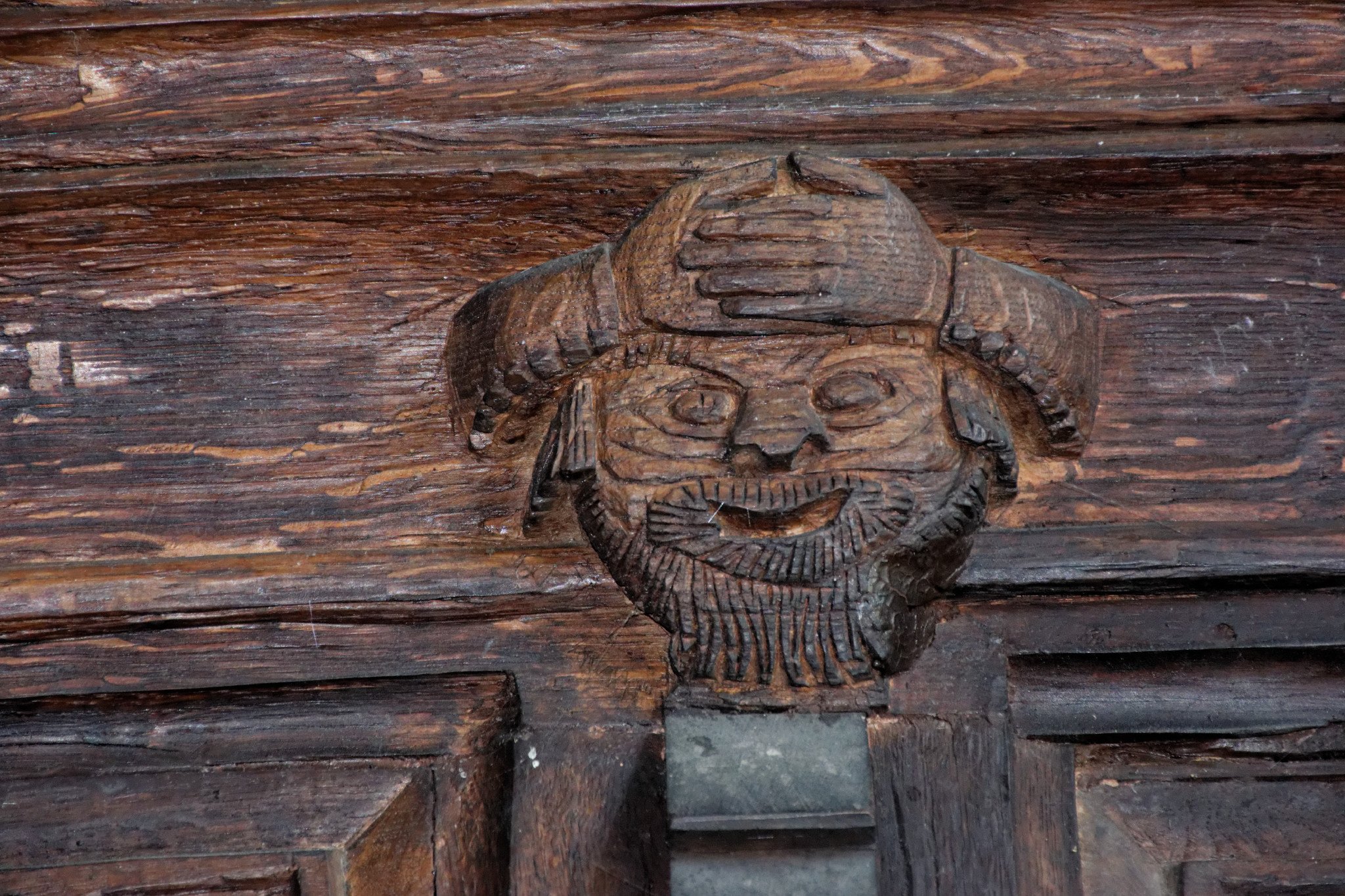Finchingfield - St John - Medieval Carving