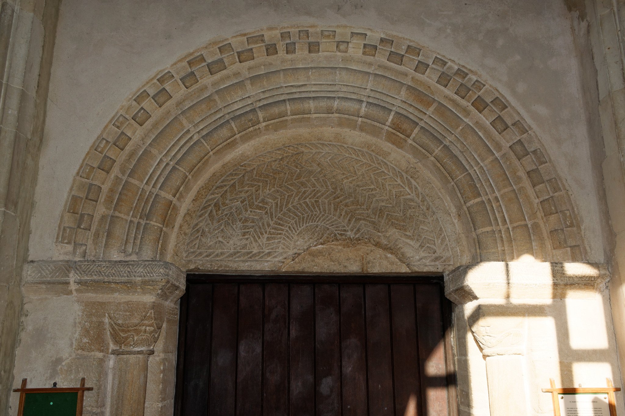Great Canfield - South Door Arch