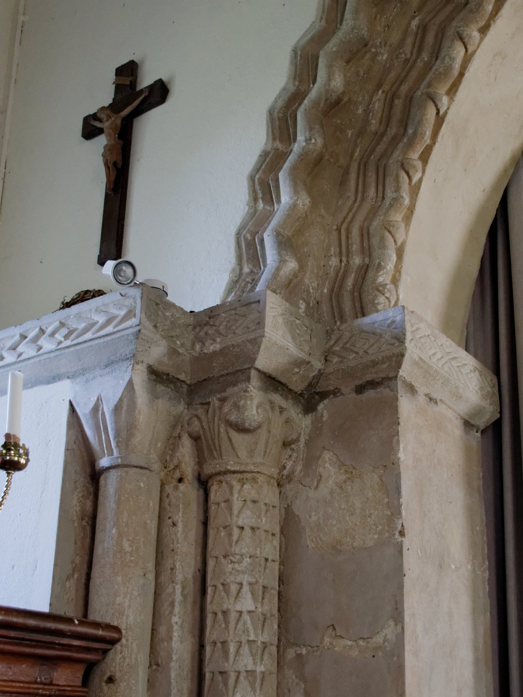 Middleton - All Saints: Chancel Arch Detail
