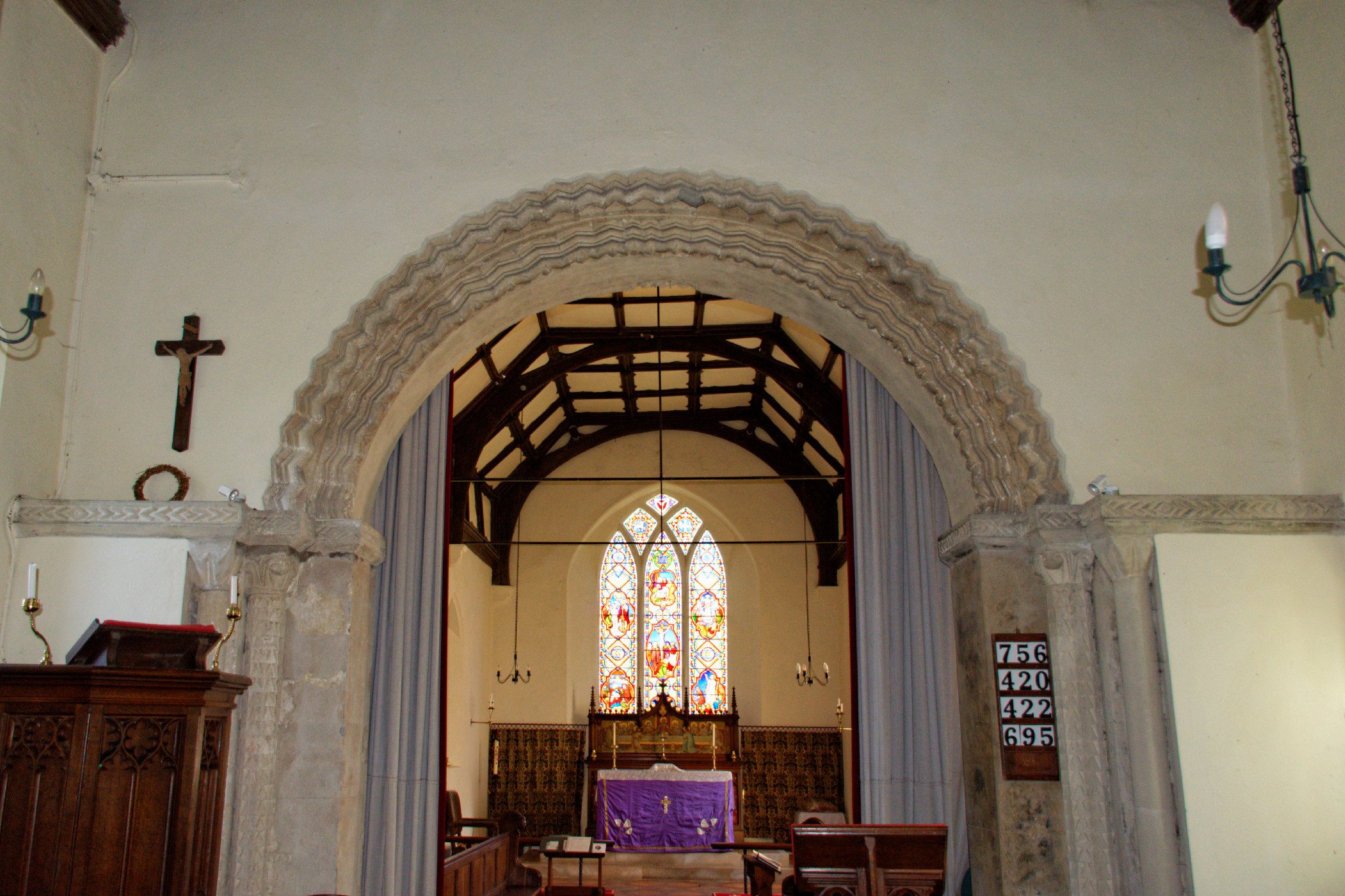 Middleton - All Saints - Chancel Arch