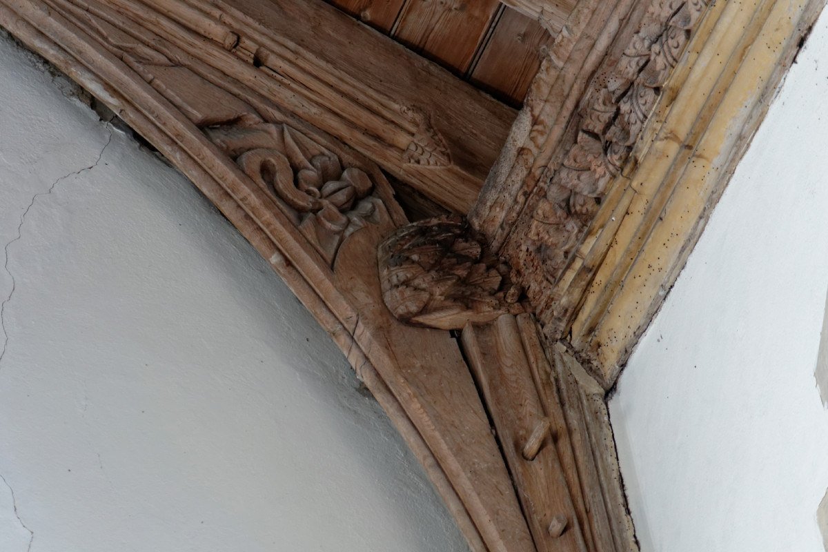 Ridgewell - St Lawrence - Roof (detail)