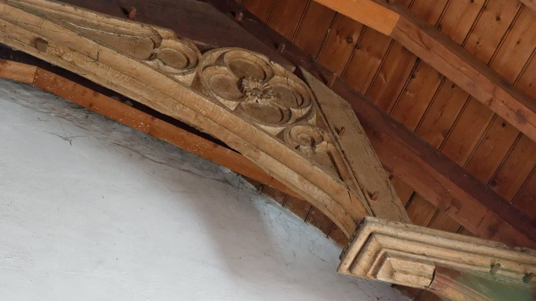 Sandon - St Andrew Roof Detail