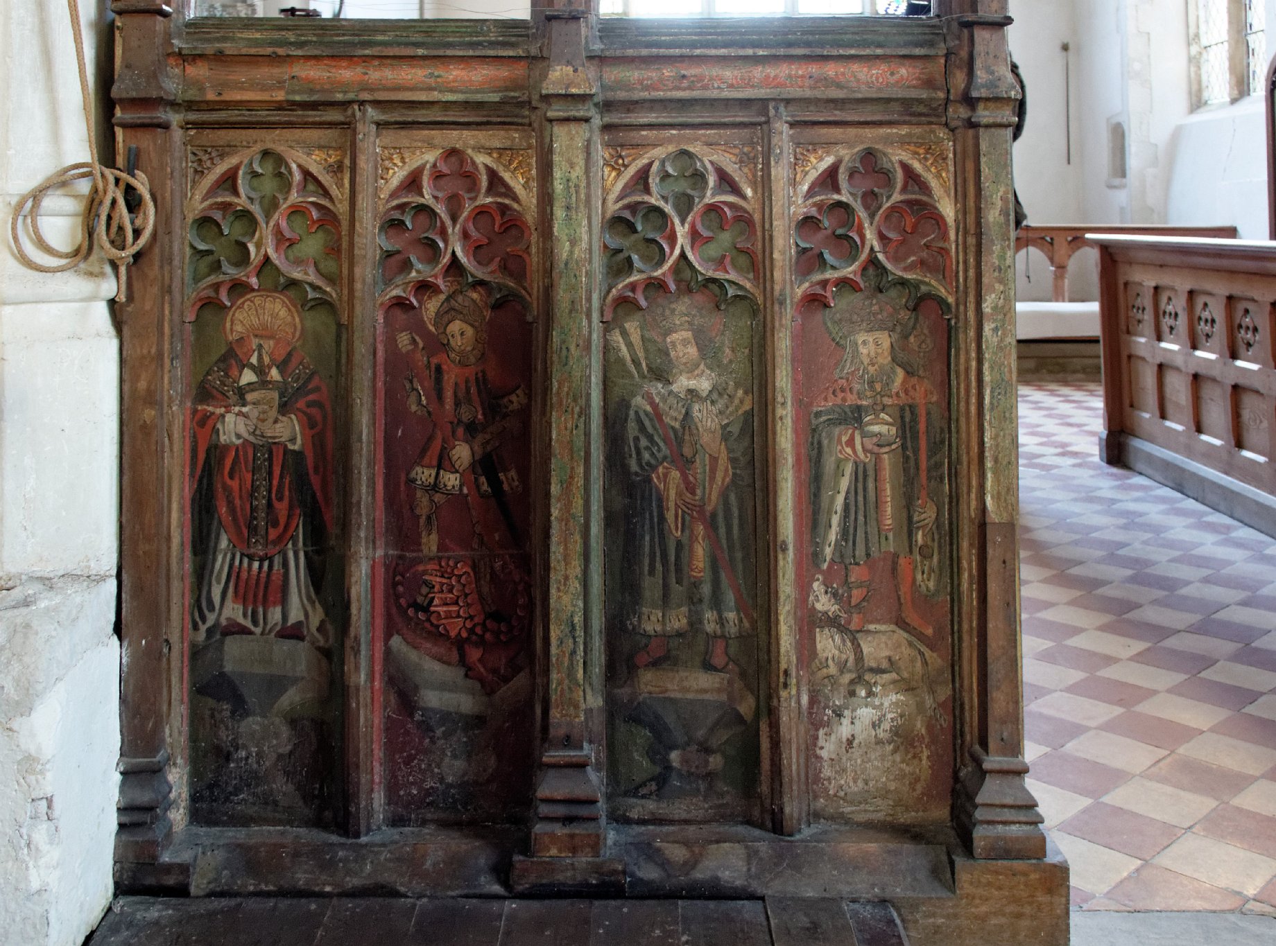 Stambourne Church - Chancel Screen
