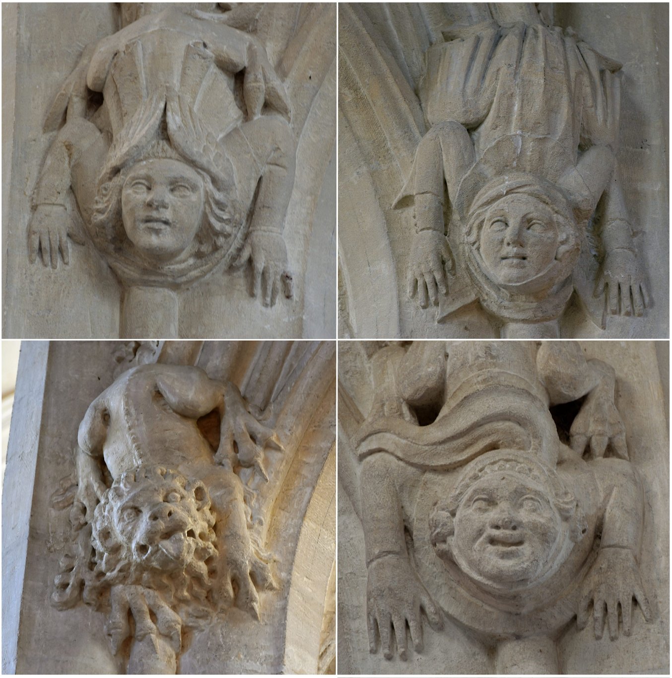 Stebbing Rood Screen Corbels