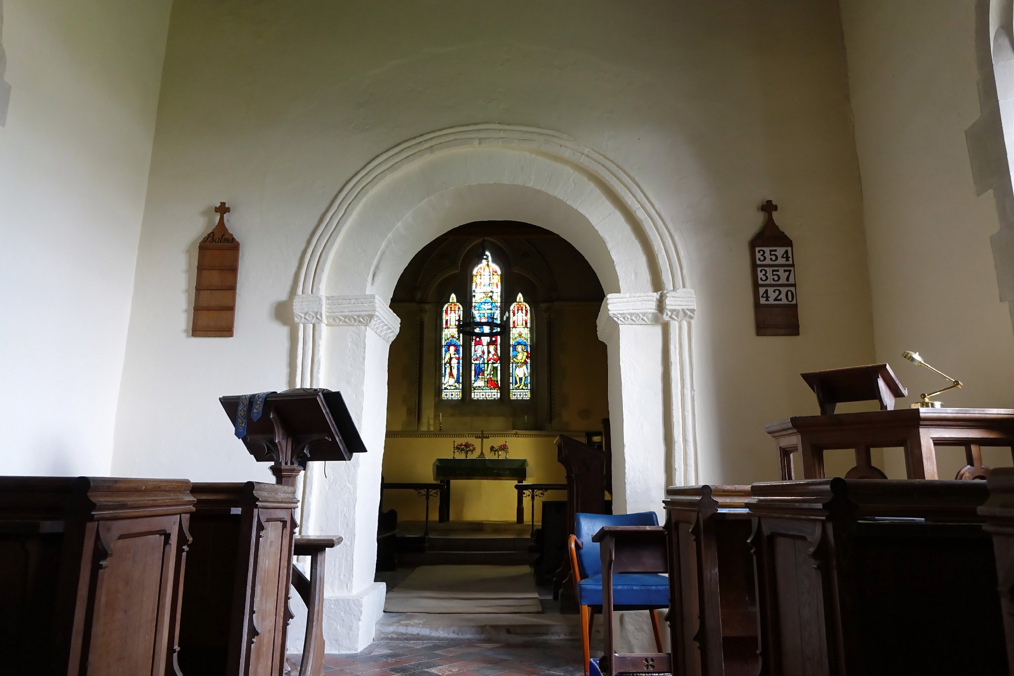 Strethall - St Mary - Chancel Arch