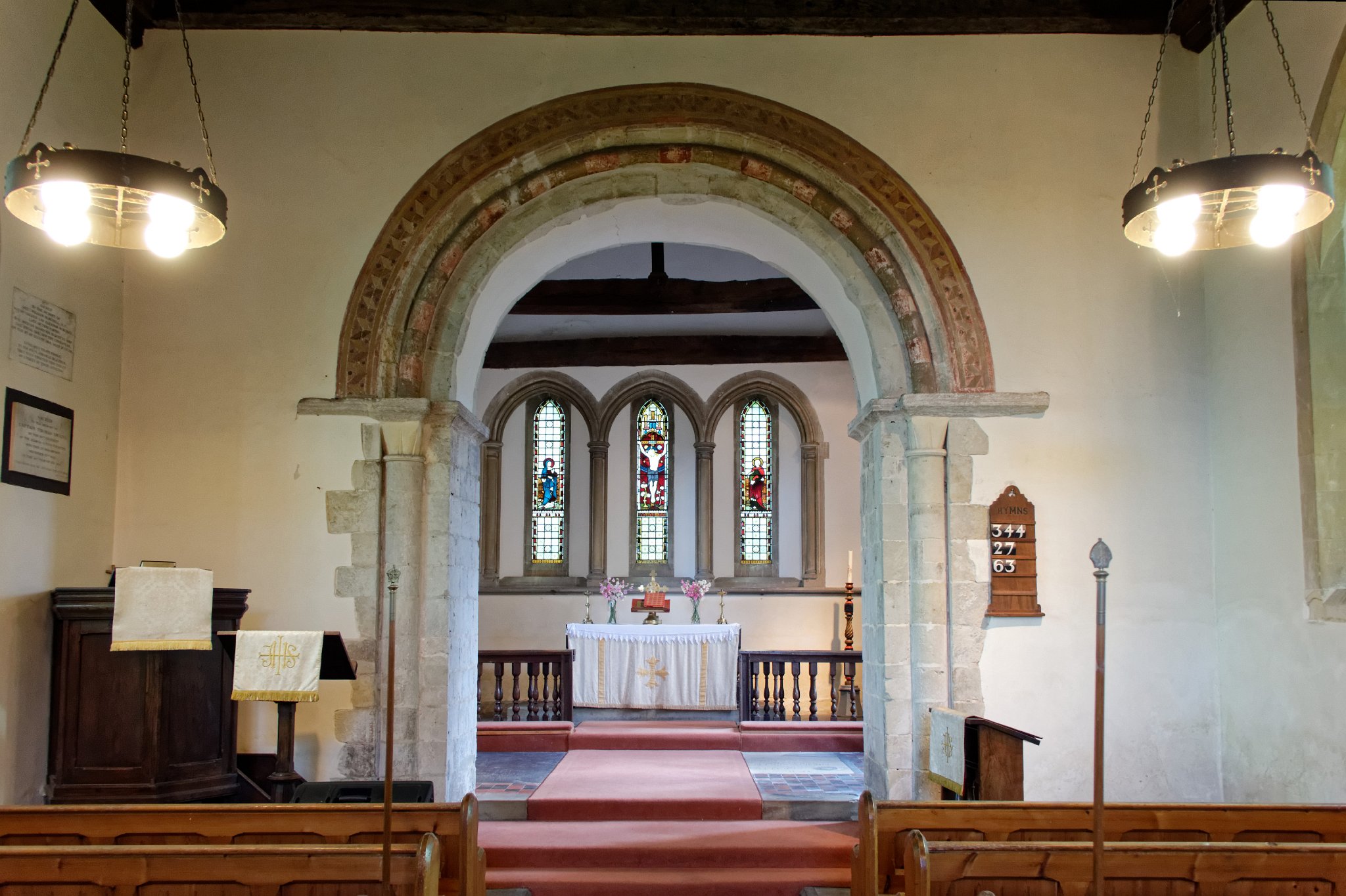 Sutton Church Chancel Arch