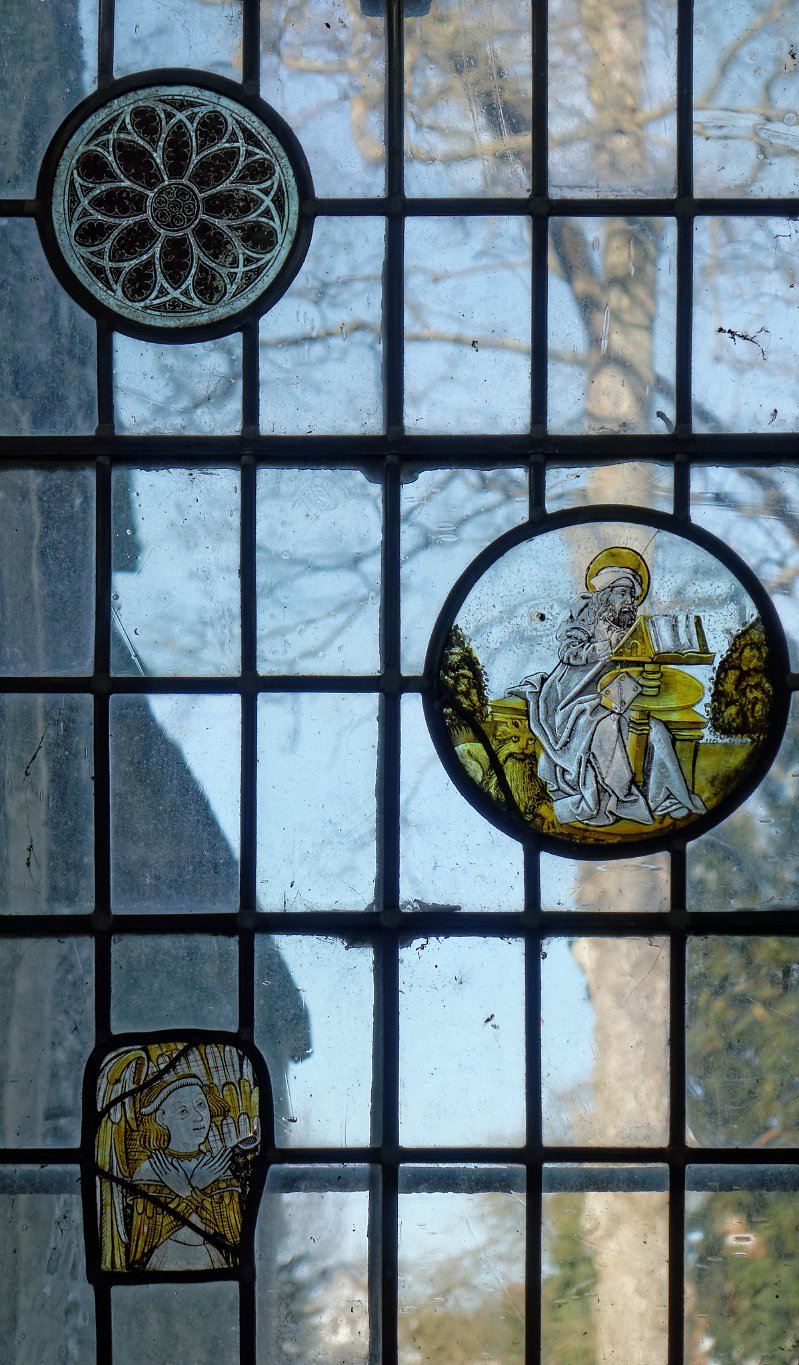 Wendens Ambo - St Mary - Medieval Glass