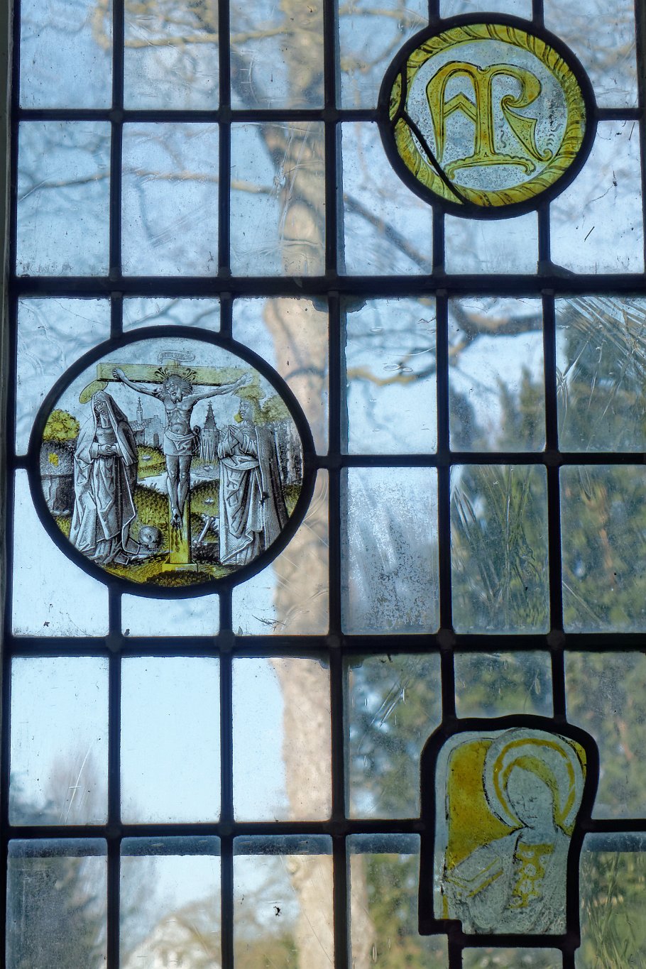 Wendens Ambo - St Mary - Medieval Glass 2