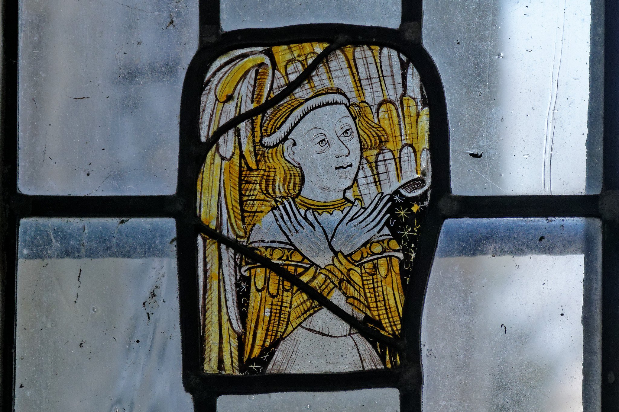 Wendens Ambo - St Mary - Medieval Glass 3