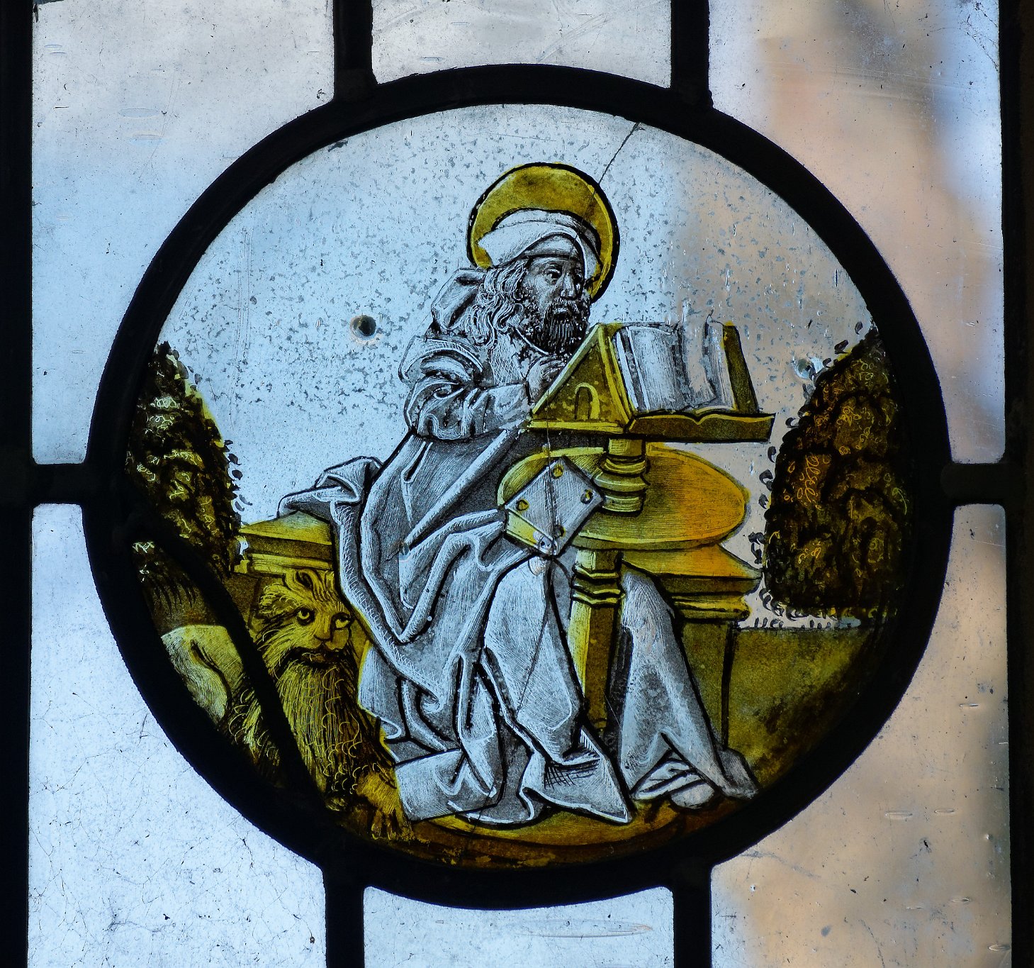 Wendens Ambo - St Mary - Medieval Glass 4